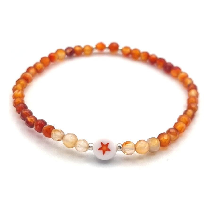 ARMBAND Achat mit Stern