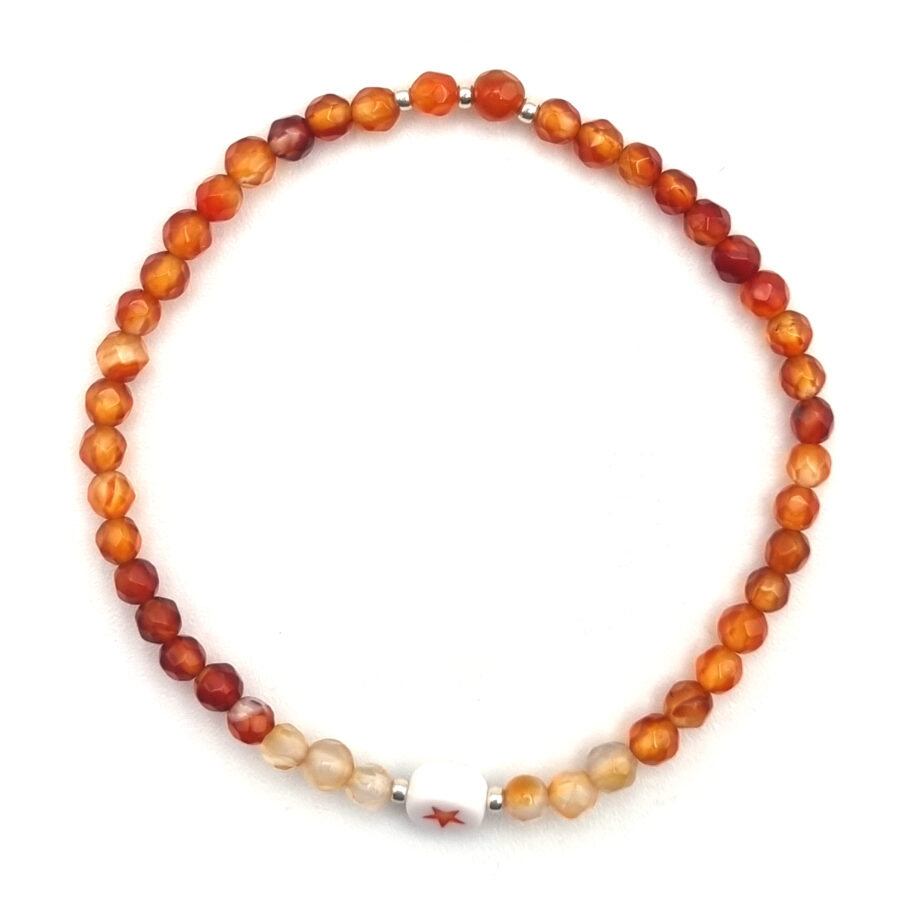 ARMBAND Achat mit Stern
