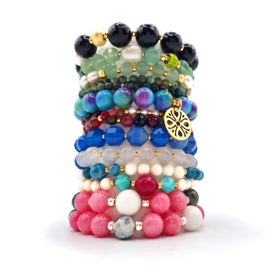 ARMBAND Perlen mit Aventurin