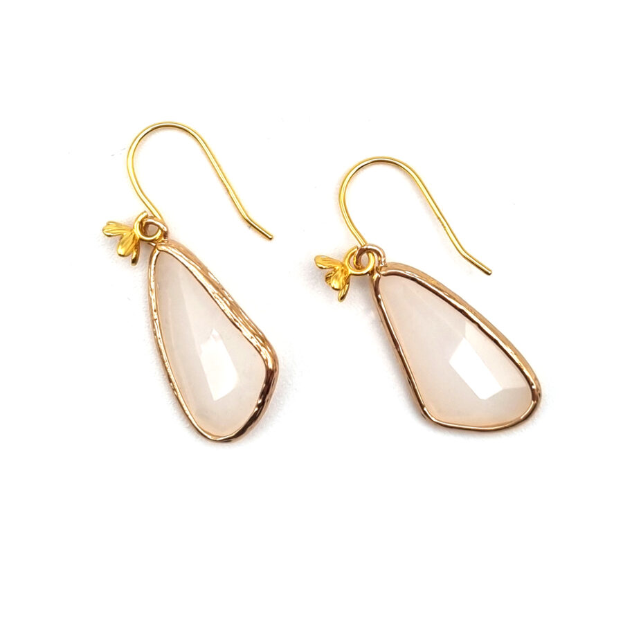 OHRRINGE Sterling Silber mit Jade