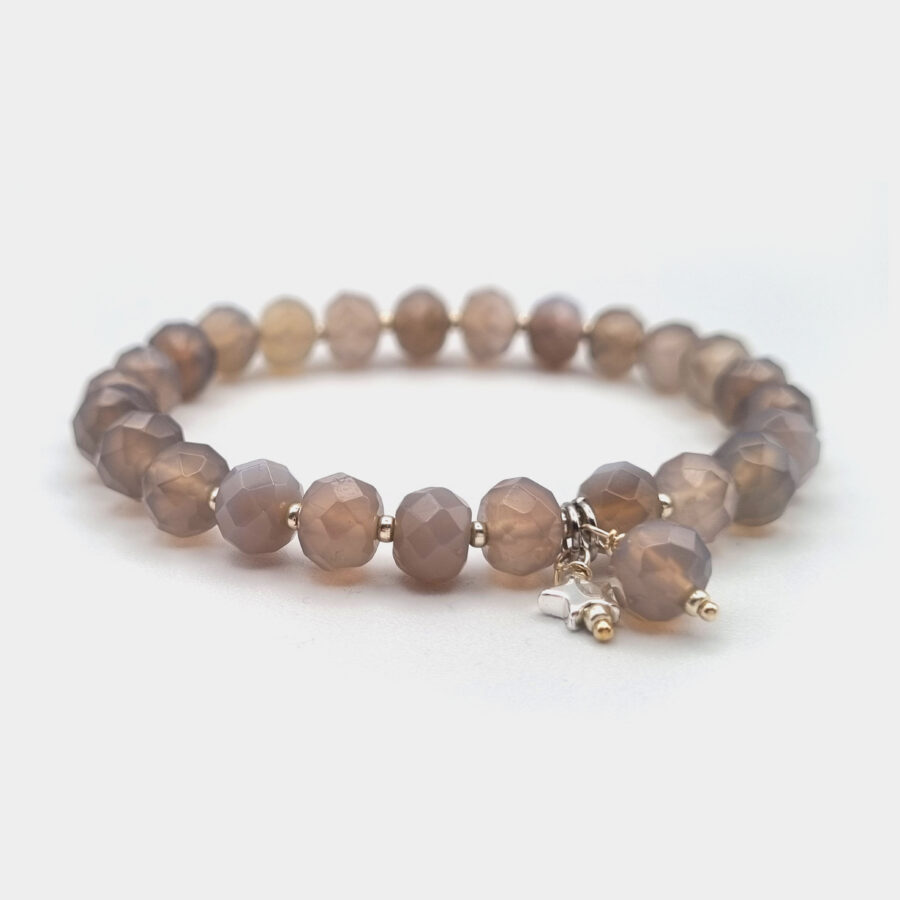 ARMBAND Achat mit Stern