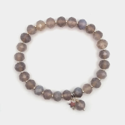 ARMBAND Achat mit Stern