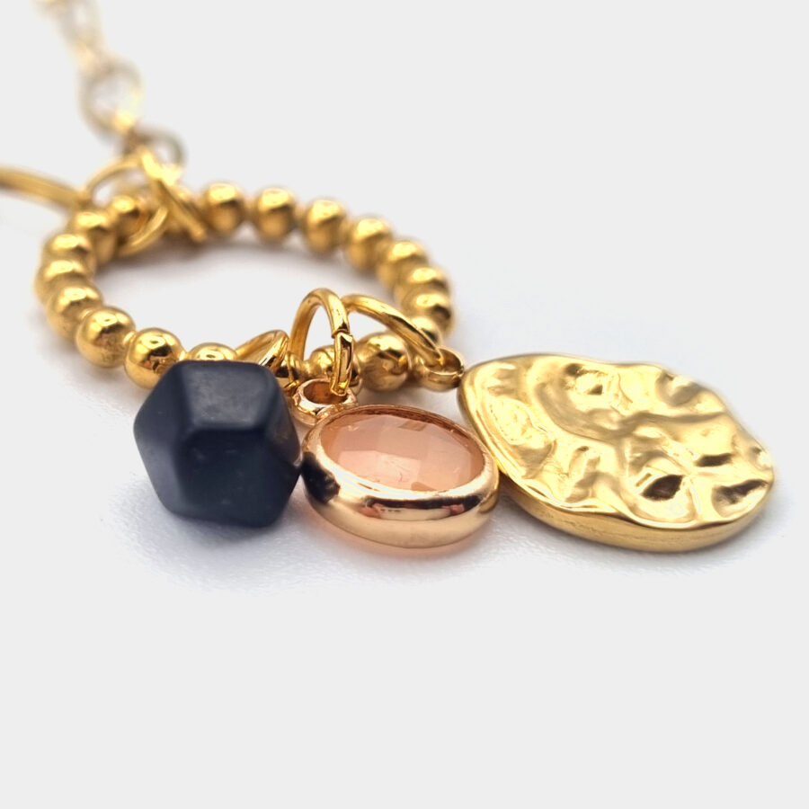 KETTE Edelstahl mit Anhänger Trio