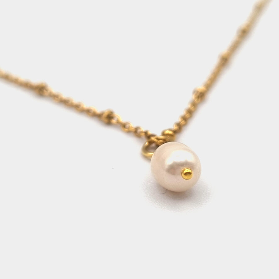 KETTE Edelstahl mit Perle