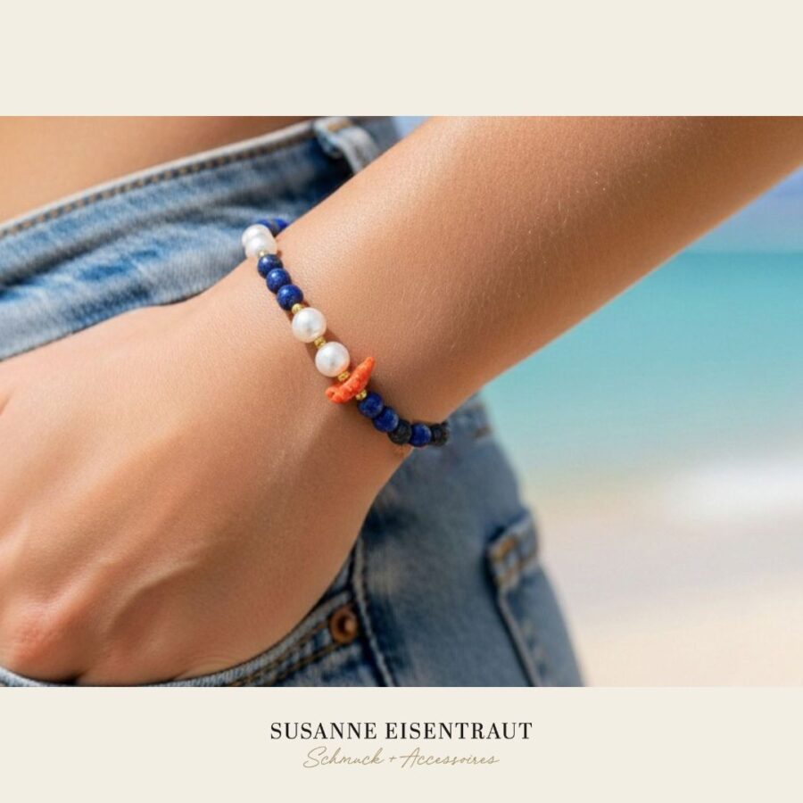 Workshop Schmuckgestaltung: Armband aus Halbedelsteinen und Edelsteinen