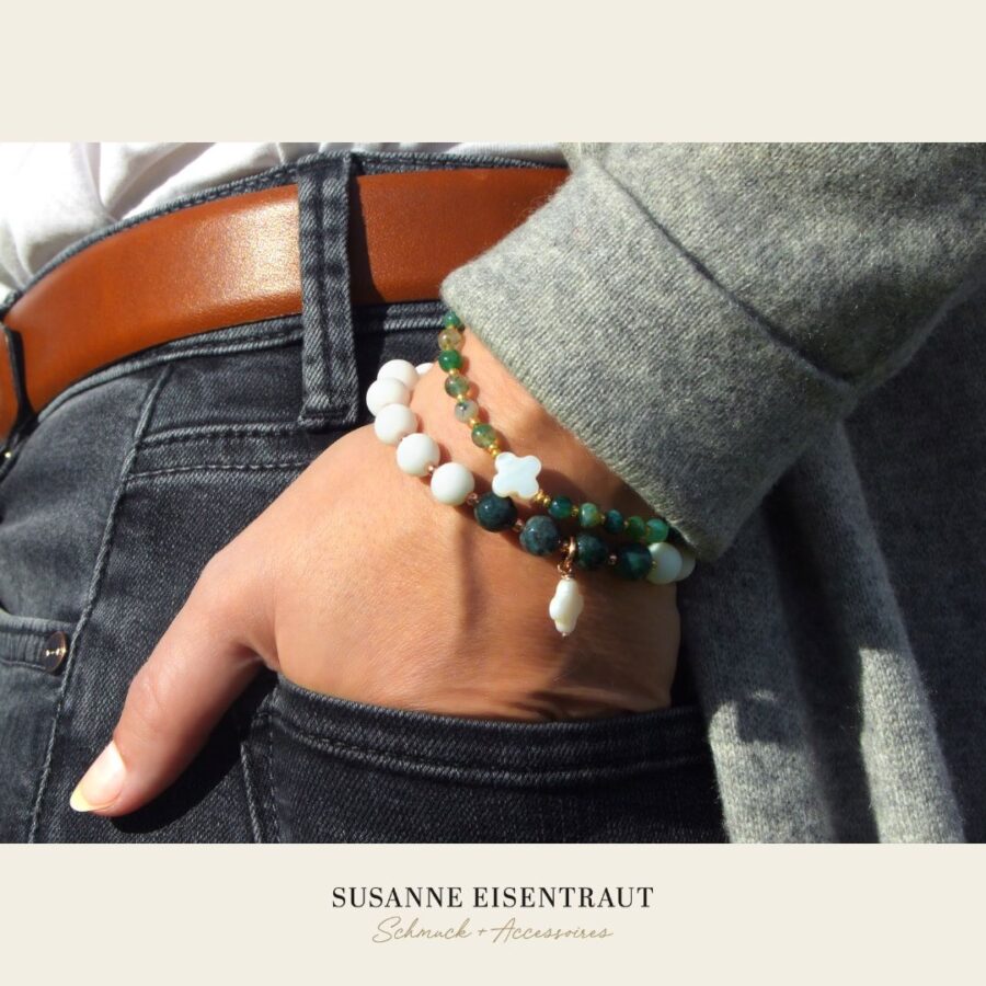 Workshop Schmuckgestaltung: Armband aus Halbedelsteinen und Edelsteinen