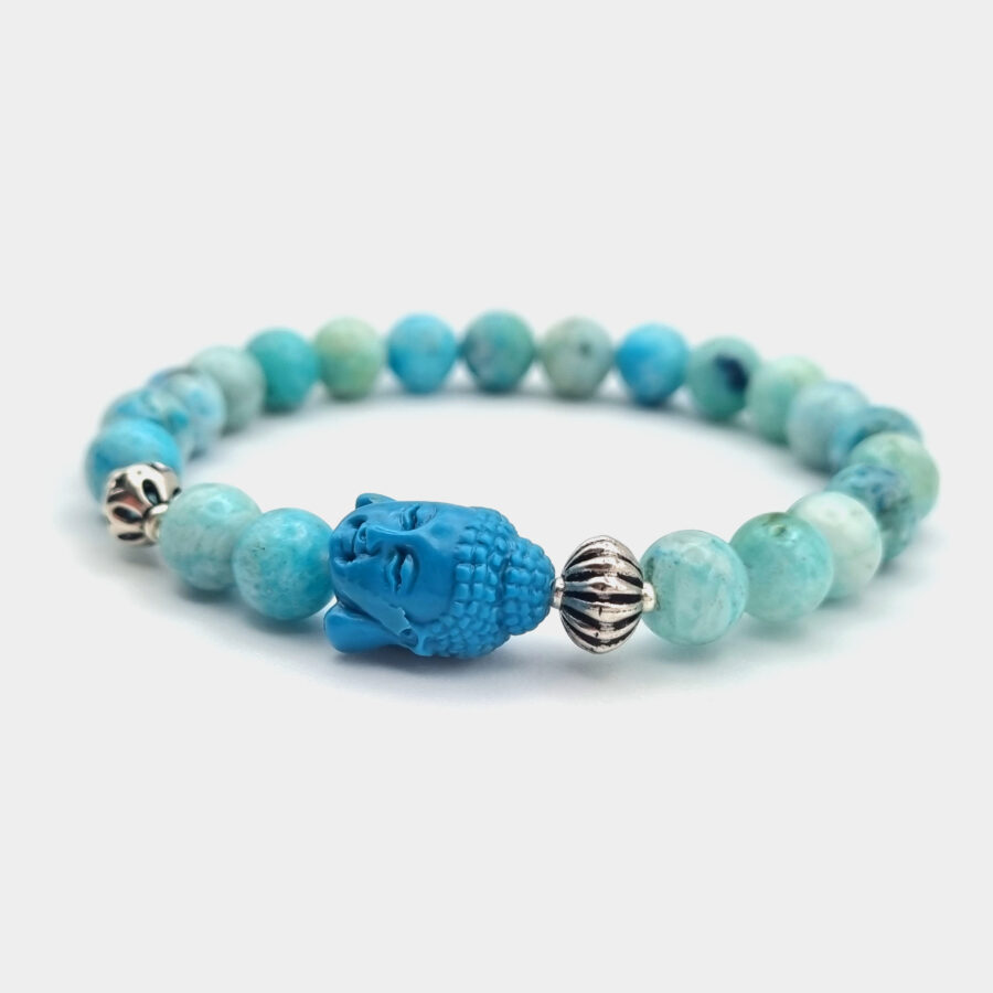 ARMBAND Hemimorphit mit Silber